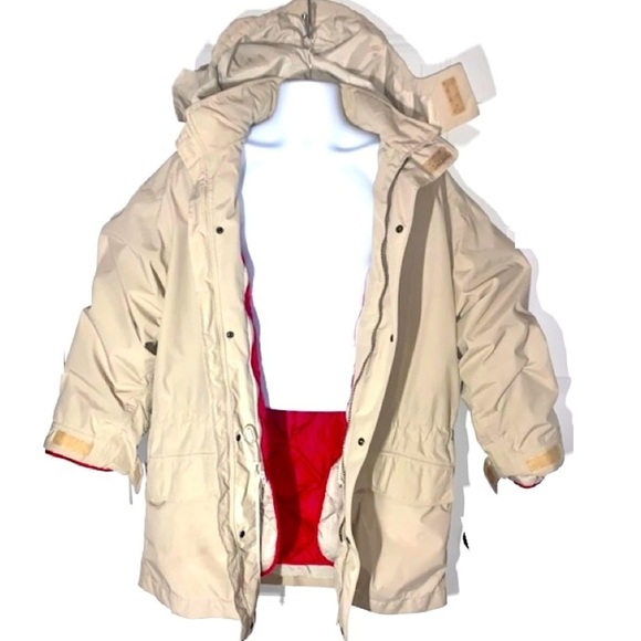 Eddie Bauer Men's EBtek Zip-Out Hoodie Goose Down Parka Sand Beige Size Medium - Picture 5 of 15